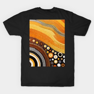 Explore the Cultural Depth: Australian Aboriginal Art and Unique Visual Traditions T-Shirt